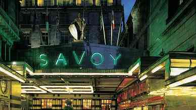  savoy Hotel London
