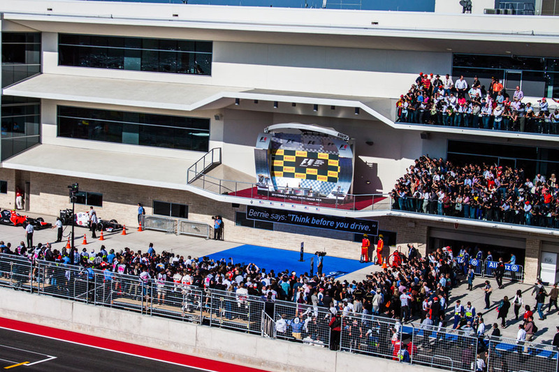 Austin F1 grandstand