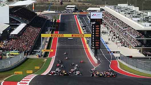 Austin F1 grandstand