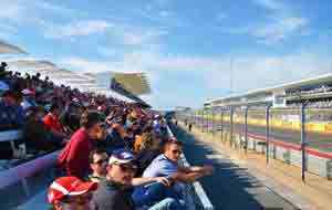 Austin F1 main grandstand